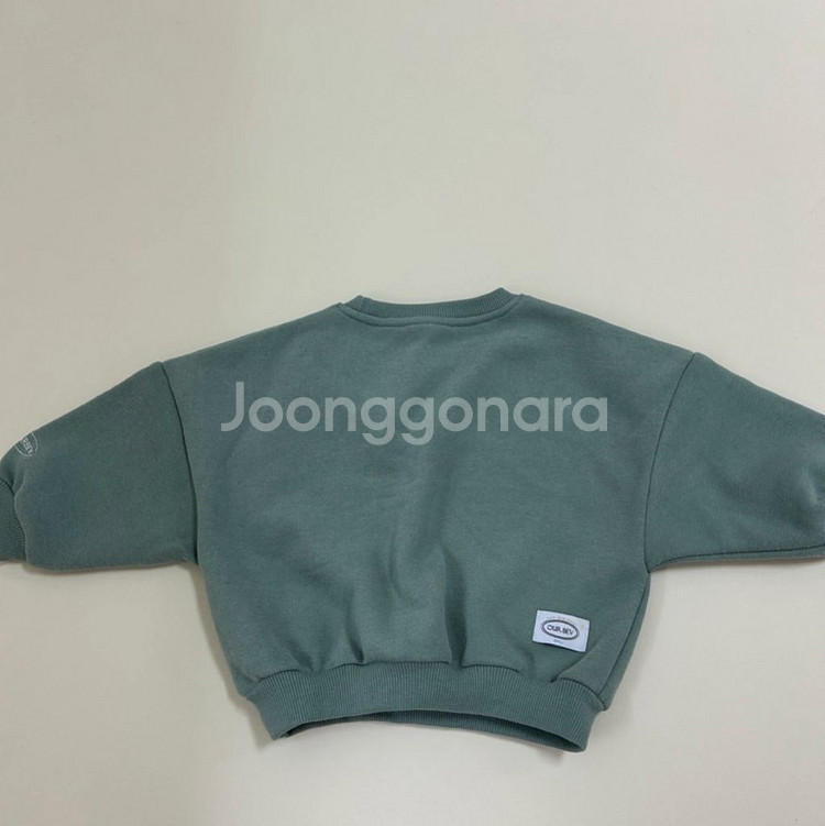 아베브 기모 맨투맨 쑥라떼 + 기모 바지 민트 S--1