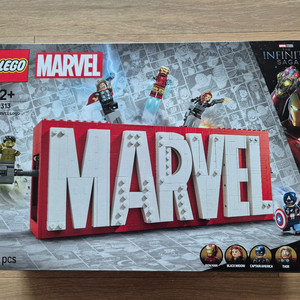 레고 슈퍼히어로 76313 마블 마블 로고와 미니피겨