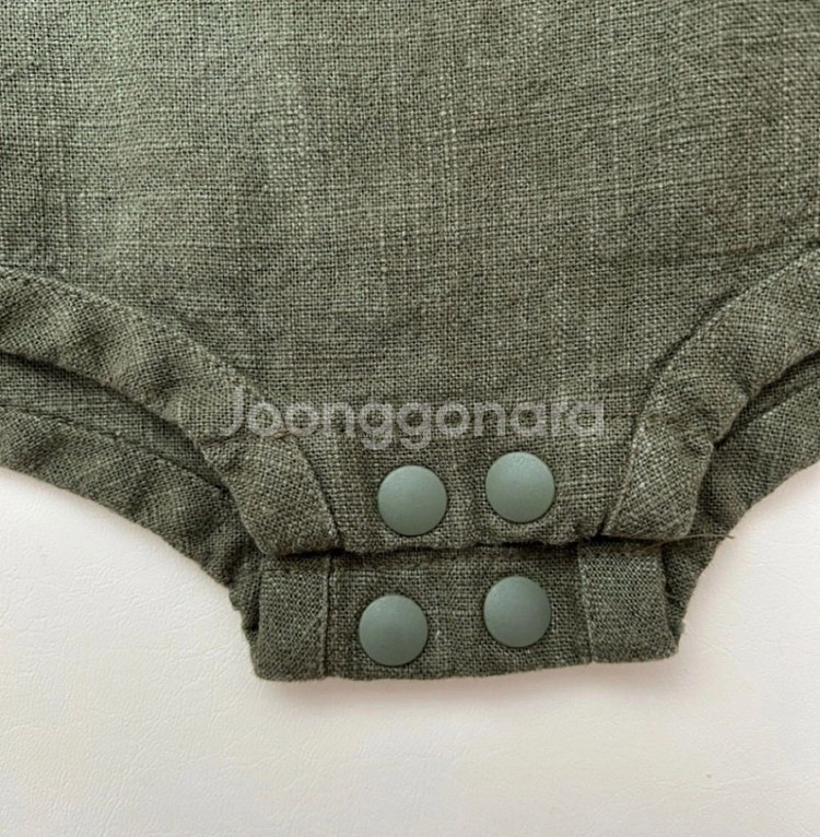 레브주 크로와상 바디수트 보넷 세트(돌 전)--1