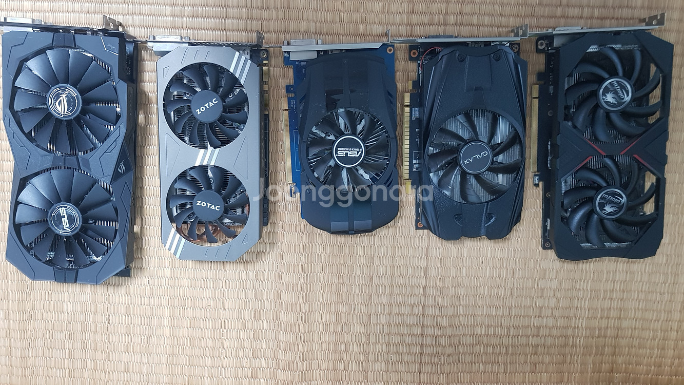 저가 보급형 그래픽 카드 VGA GTX1660 1050--0
