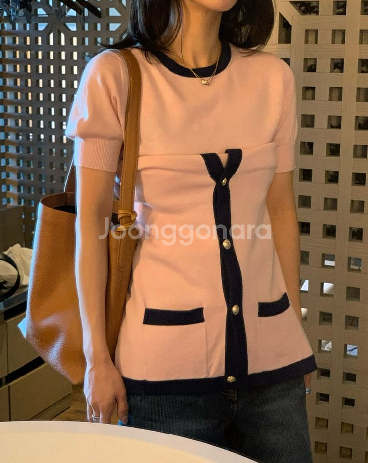 프레쉬라벨 안단테 반팔니트--2