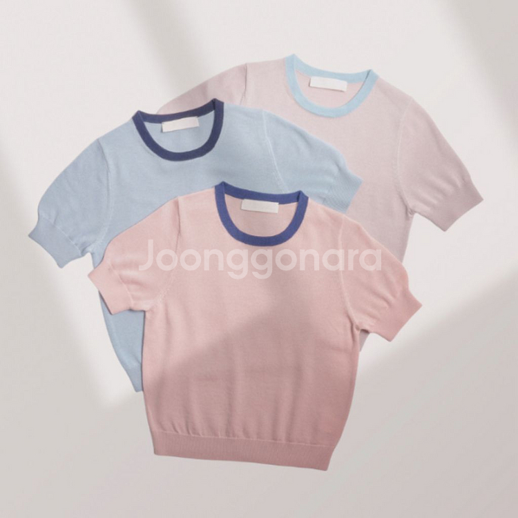 프레쉬라벨 안단테 반팔니트--4