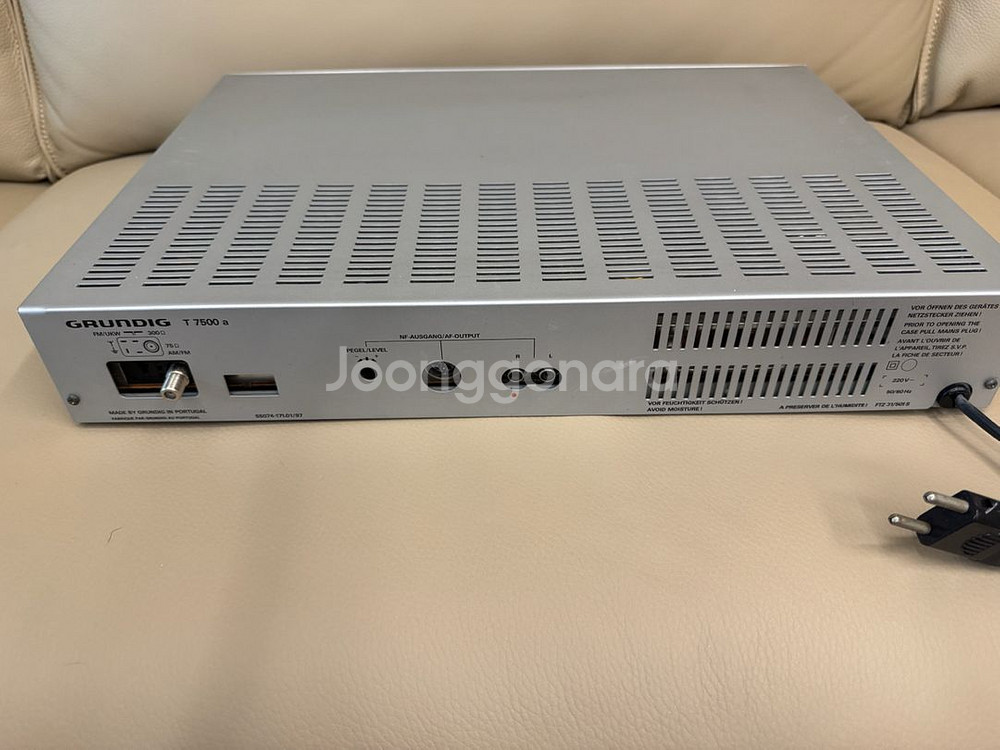 그룬딕 T7500 튜너--4