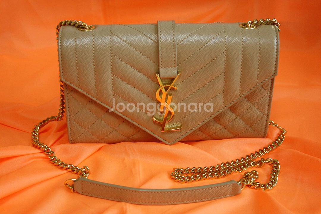YSL(생로랑) 믹스 마틀라세 스몰 크로스백(정품)--1