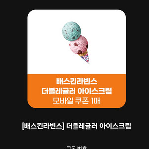 배스킨라빈스 더블레귤러
