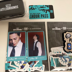 배틀그라운드 지디 팝업 굿즈