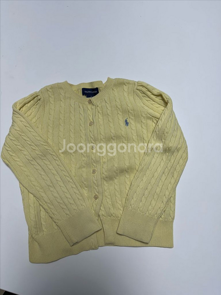 폴로 랄프로렌 여아 가디건--1