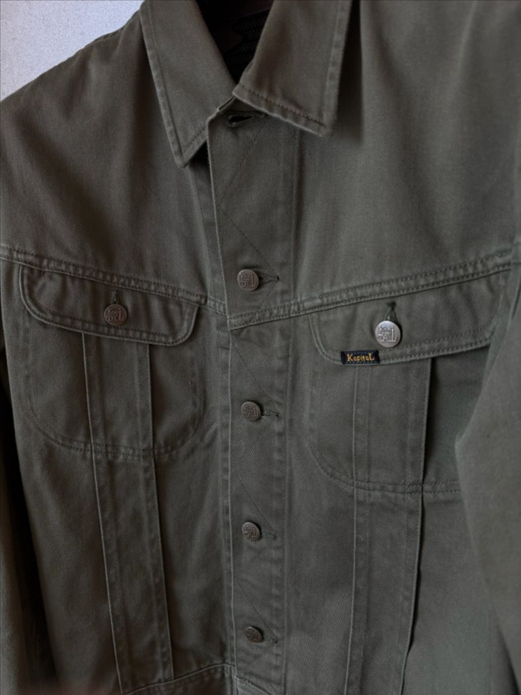 캐피탈 멕시칸 자켓 올리브 카키 46사이즈 극미중고 팝--3