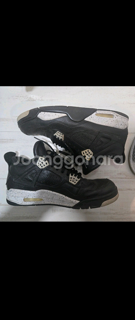 조던 4 오레오 2015 상태 좋은 제품 290 팝니다--0