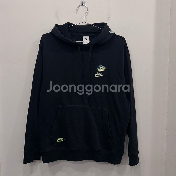나이키 스우시 멀티 자수로고 후드티--1