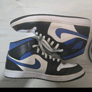 나이키 조던 1 미드 레이서 블루 290 팝니다