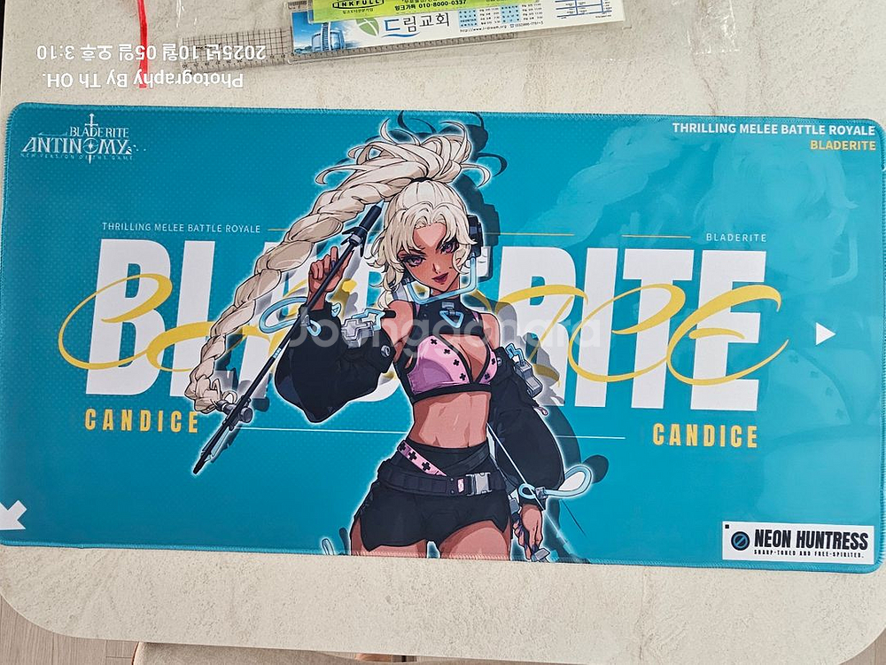 컴퓨터 게이밍 장패드 가로 79.6cm 세로39.8cm--5