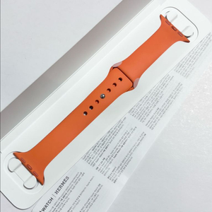 애플워치 에르메스 오랑쥬45mm 정품 실리콘밴드