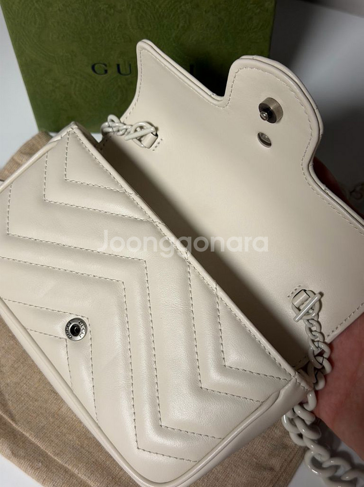 구찌 GG 마몬트 벨트백 (시즌 한정판)--5