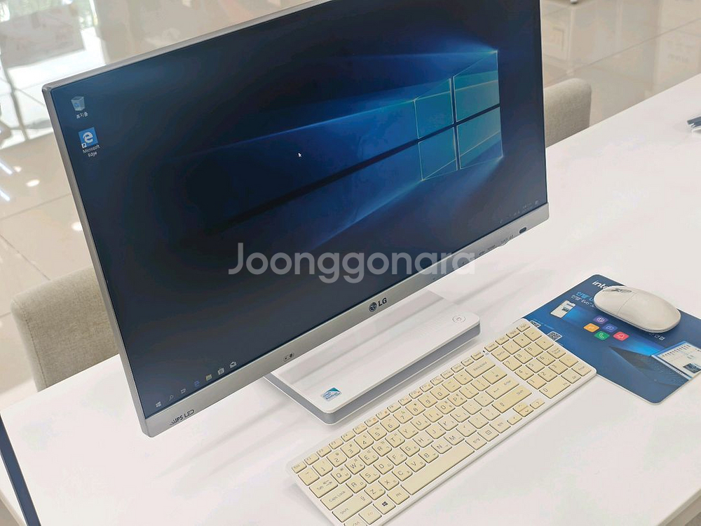 27인치 LG 일체형PC 유선TV 가능--0