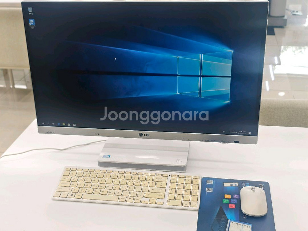 27인치 LG 일체형PC 유선TV 가능--1