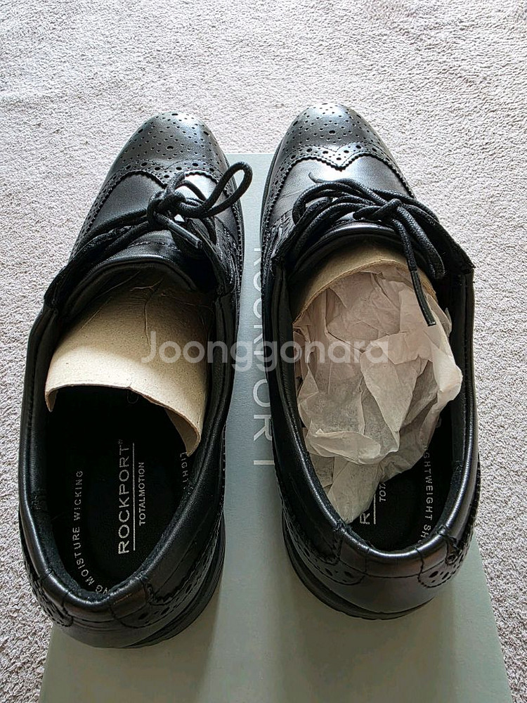 락포트 윙팁 구두 275mm--1