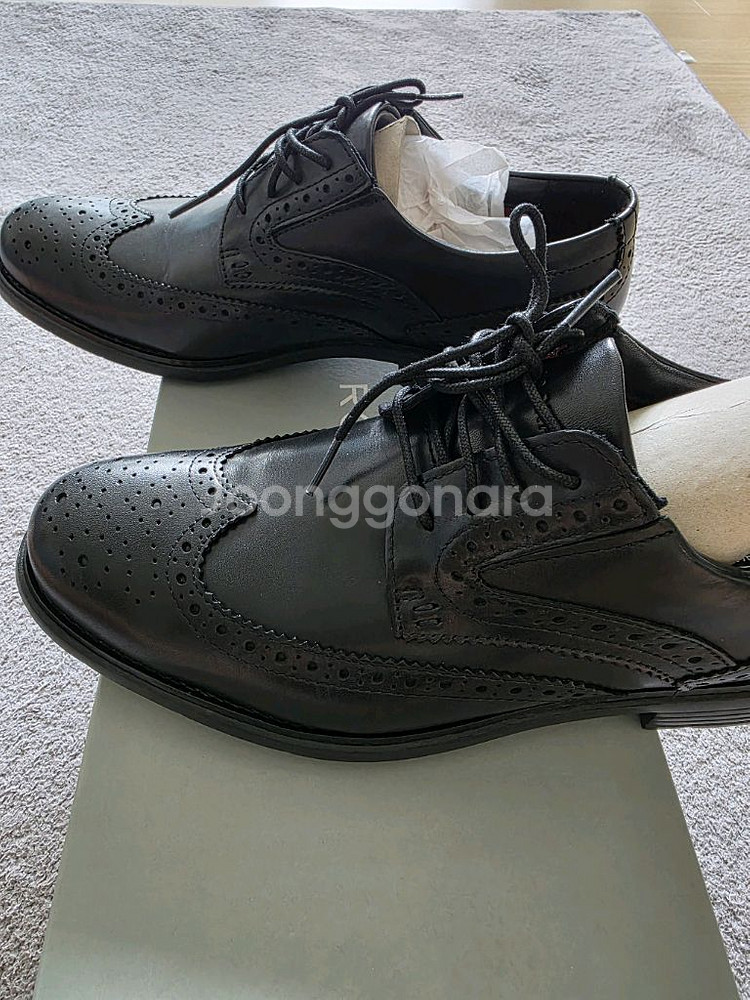 락포트 윙팁 구두 275mm--2