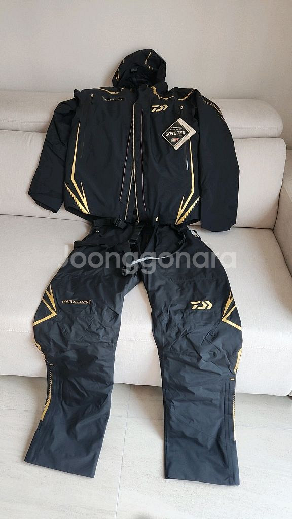 다이와토너먼트낚시복(M) 다이와 토너먼트구명조끼(L)--4