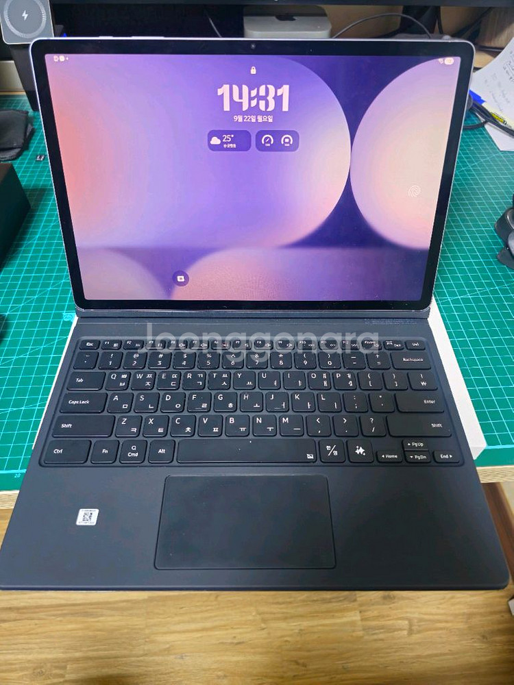 갤럭시탭 s10 플러스 256 wifi버전+정품 북커버--0