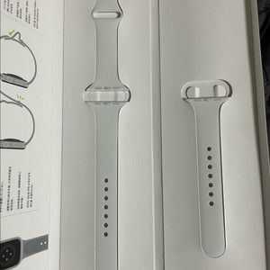 애플워치 44mm(화이트)정품스트랩 새상품
