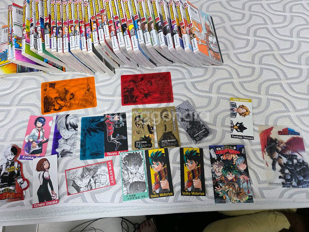 나의 히어로 아카데미아 1권-27권 + 부록 캐릭터카드--1