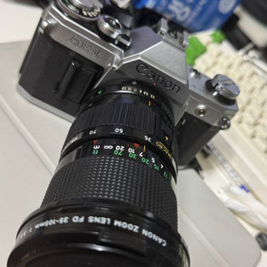 캐논 ae-1 + fd 35-105 f3.5