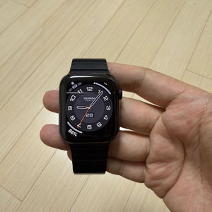 애플워치5 에르메스 누아르 블랙 44mm 한정판 에디션