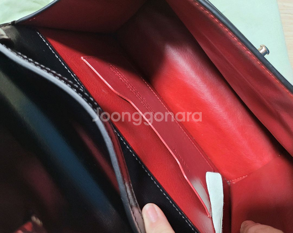 정품 오프화이트 지트니 1.4 탑 핸들 백 블랙--4