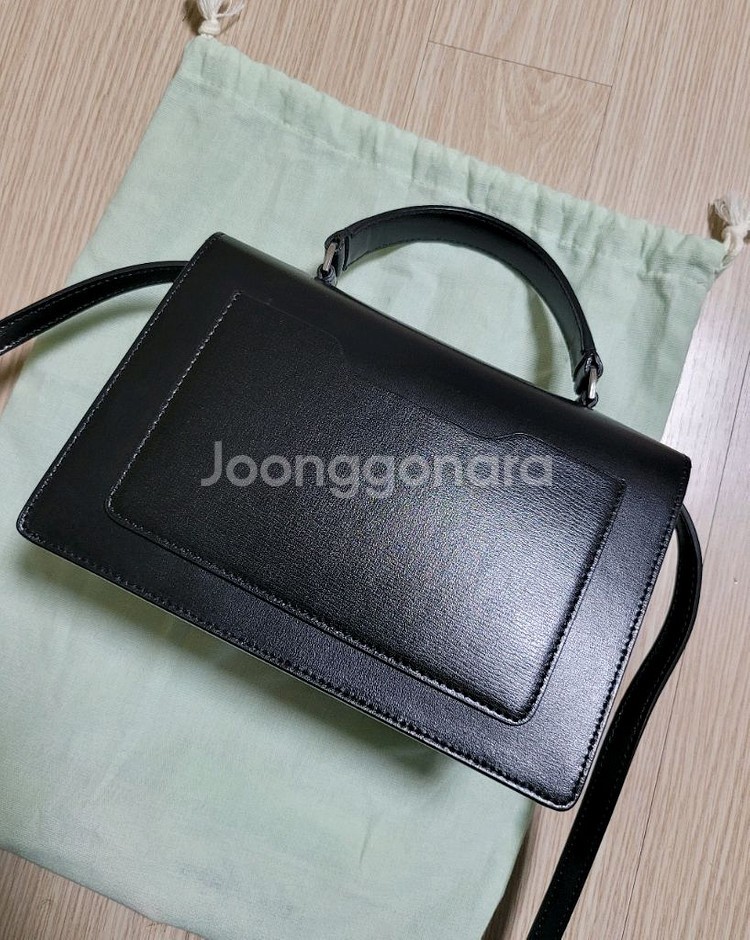 정품 오프화이트 지트니 1.4 탑 핸들 백 블랙--3