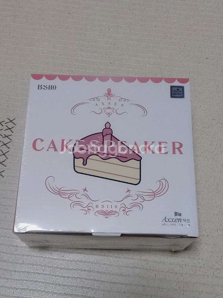 액센 BS110 블루투스 생일축하 케이크 스피커--0