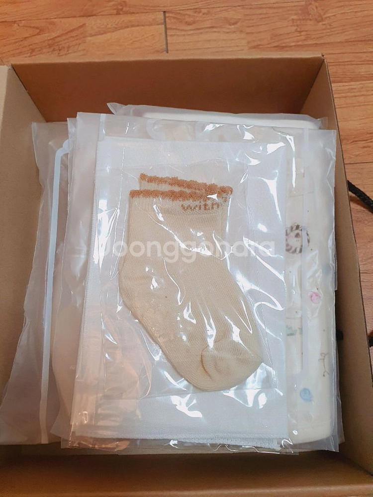 유기농 신생아 의류/출산선물 세트--1