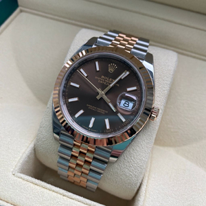 롤렉스 데이트저스트 초코 바인덱스 콤비 쥬빌리 밴드 4