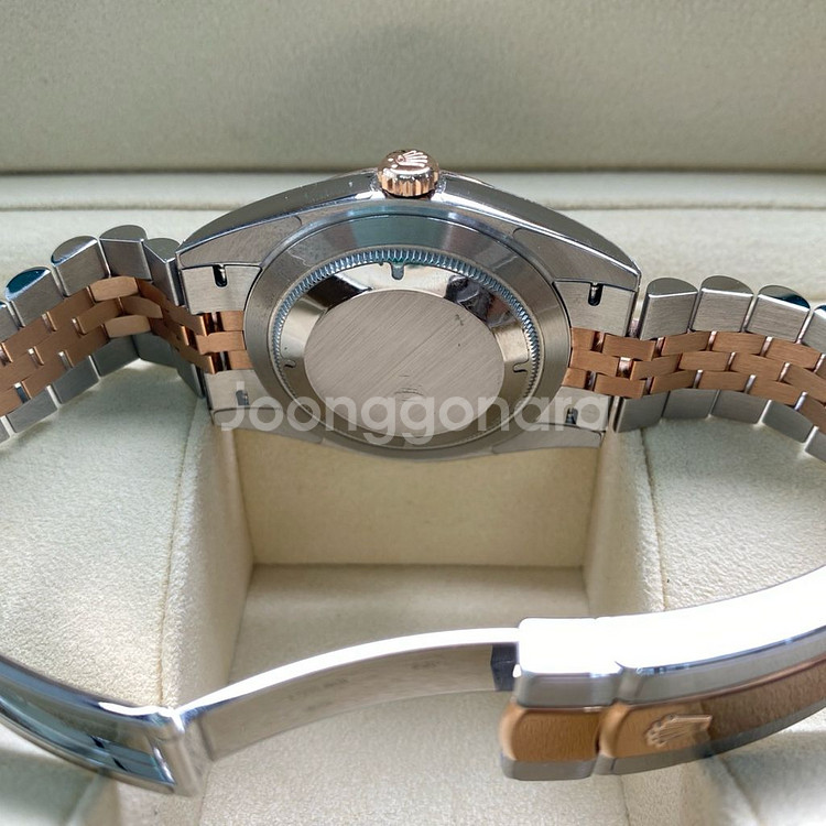 롤렉스 데이트저스트 초코 바인덱스 콤비 쥬빌리 밴드 4--4