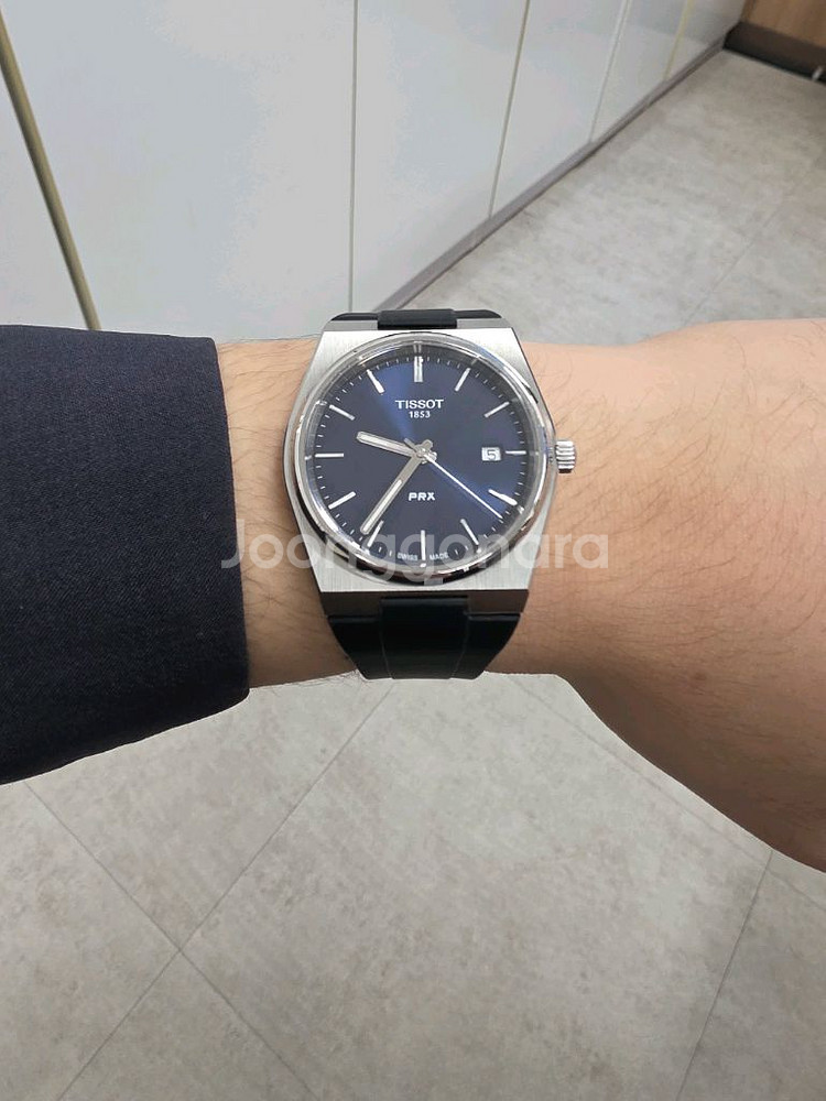 티쏘 prx 40mm 청판 쿼츠--6