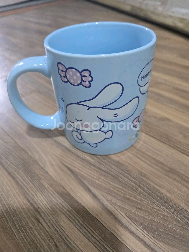 산리오 캐릭터 핸드 머그컵 380ml (시나모롤)--2