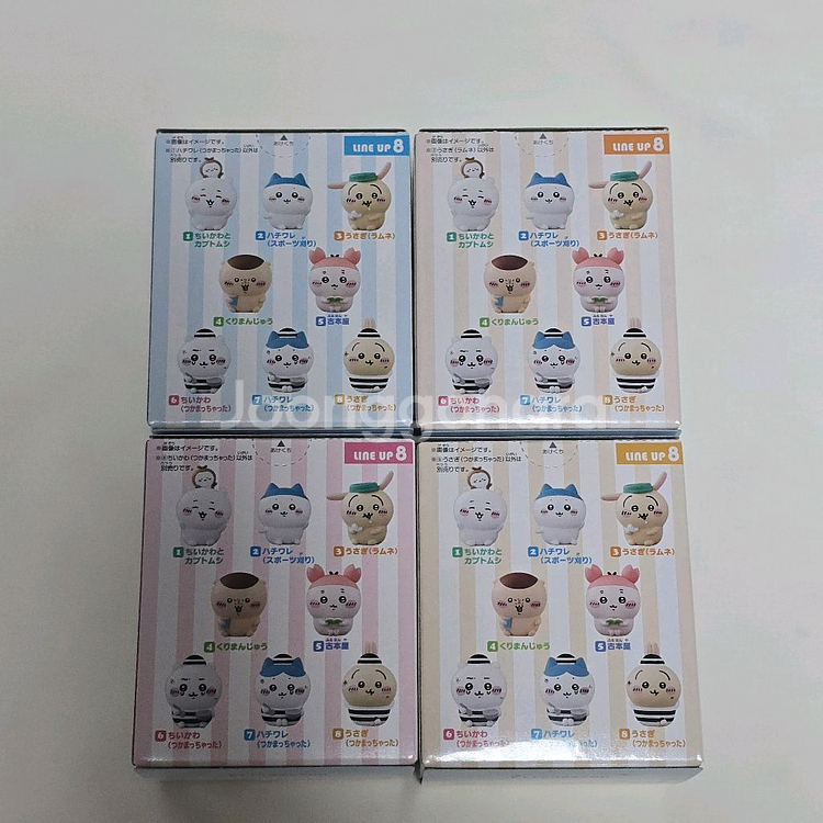 치이카와 프렌즈4 피규어 4개 일괄 팝니다.--1