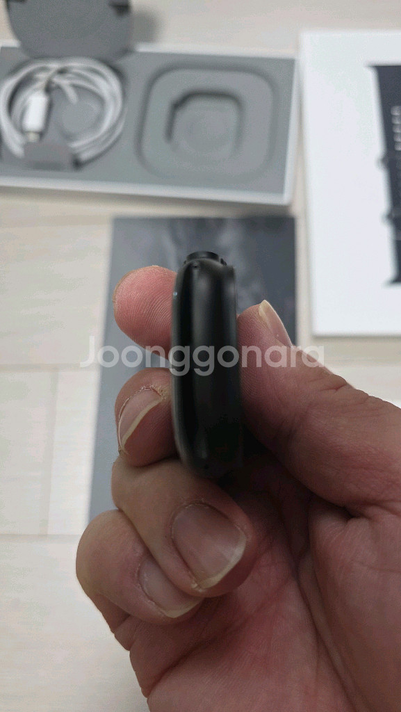 애플워치울트라2 블랙 오션밴드 풀박 케어2027.2월--6