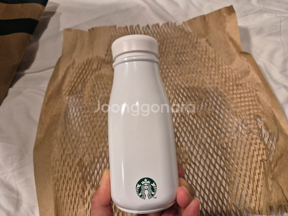 일본 스타벅스 미니 우유병 텀블러 237ml--3