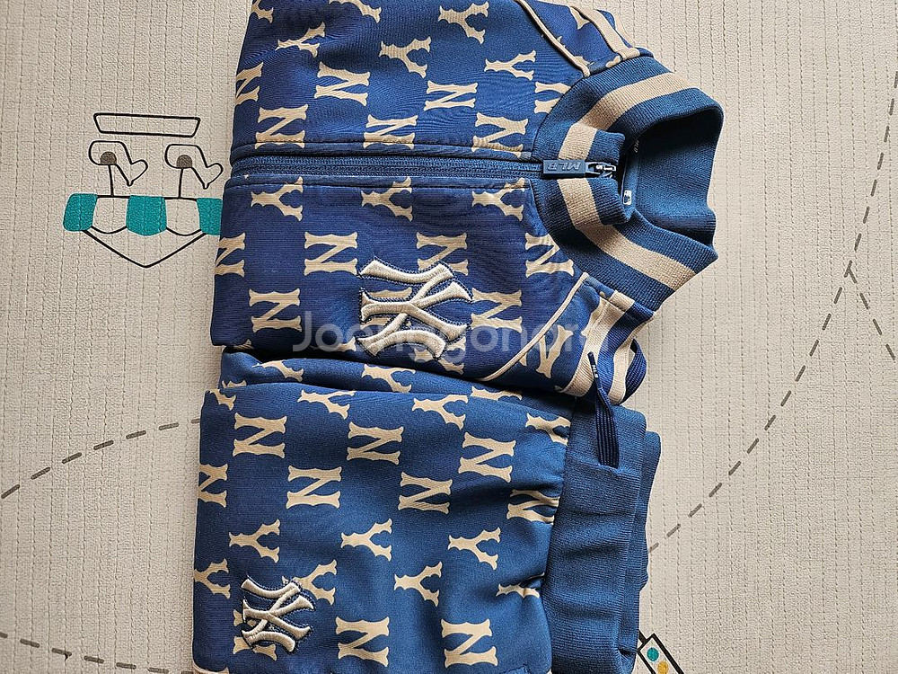 MLB키즈 모노그램 트레이닝120ㅡ반값택포4만--5