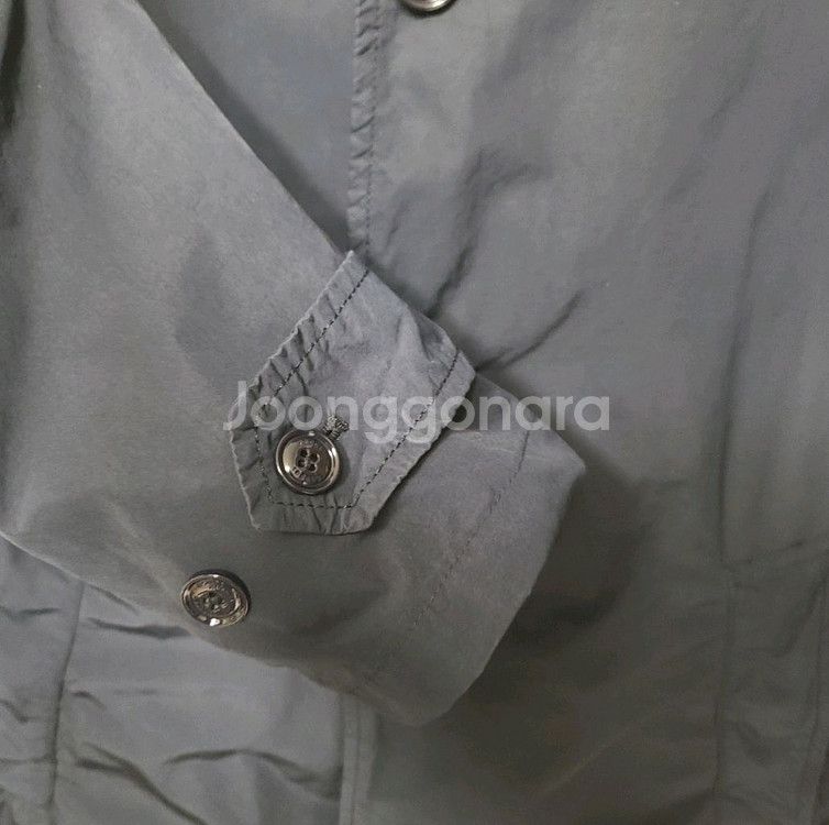 한섬 아스페시 가먼트 다잉 맥 트렌치코트--3