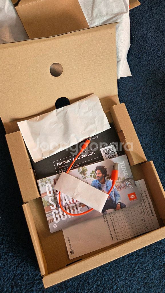 (급매)JBL 720BT 블루투스 무선 헤드셋--3