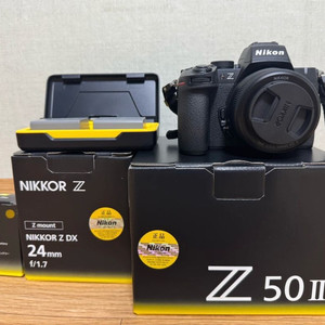 니콘 z50ii + 니콘 Z 24mm F1.7 단렌즈