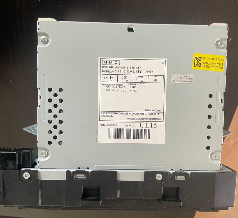 LF소나타 7인치 순정 네비게이션 팝니다 이미지