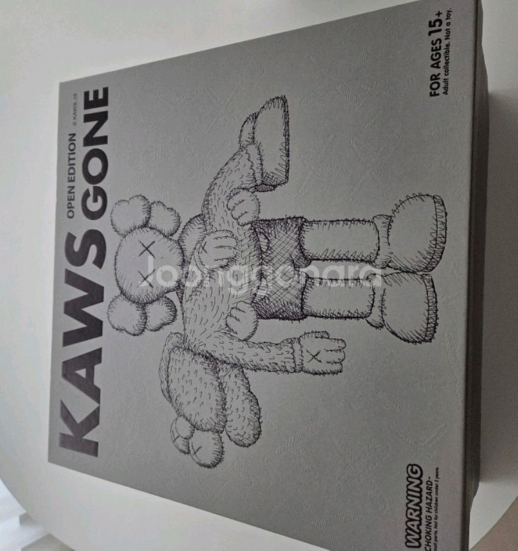 [Kaws] 컴패니언 플레이드 에디션 바이닐 피규어--2