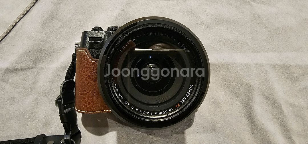 후지필름 X-T50 카메라 블랙와 16-50mm 렌즈,--4