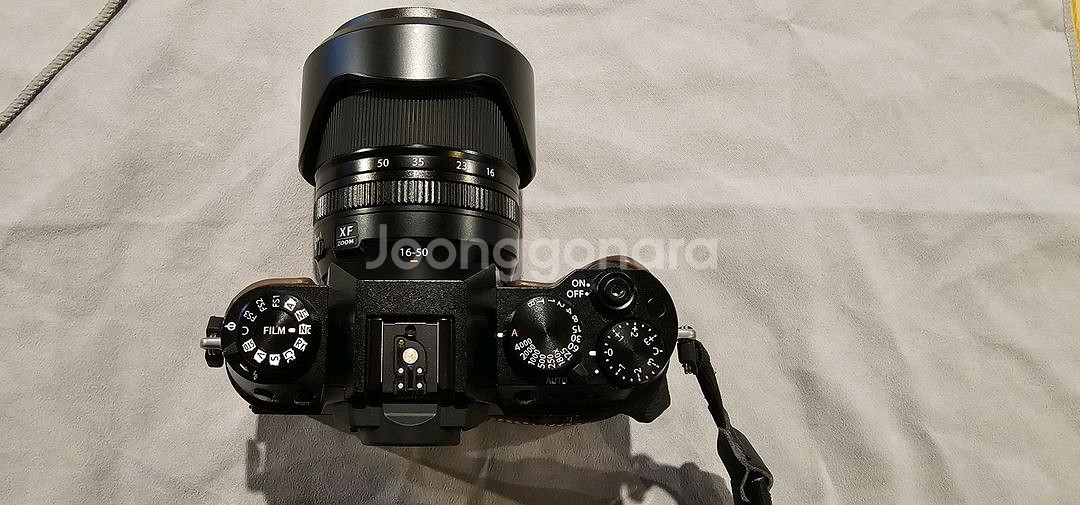 후지필름 X-T50 카메라 블랙와 16-50mm 렌즈,--5