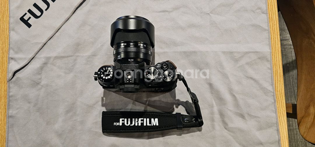 후지필름 X-T50 카메라 블랙와 16-50mm 렌즈,--6