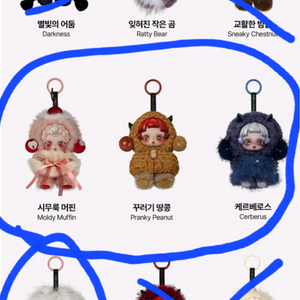 새상품) 스컬판다 날 찾아봐 키링 판매