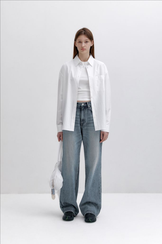 로우클래식 페이퍼셔츠 SOFT PAPER SHIRT--5